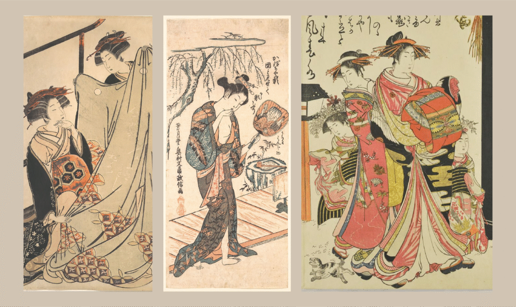 Kimono Patterns through Japan’s Historical Archives from the British Museum Collections