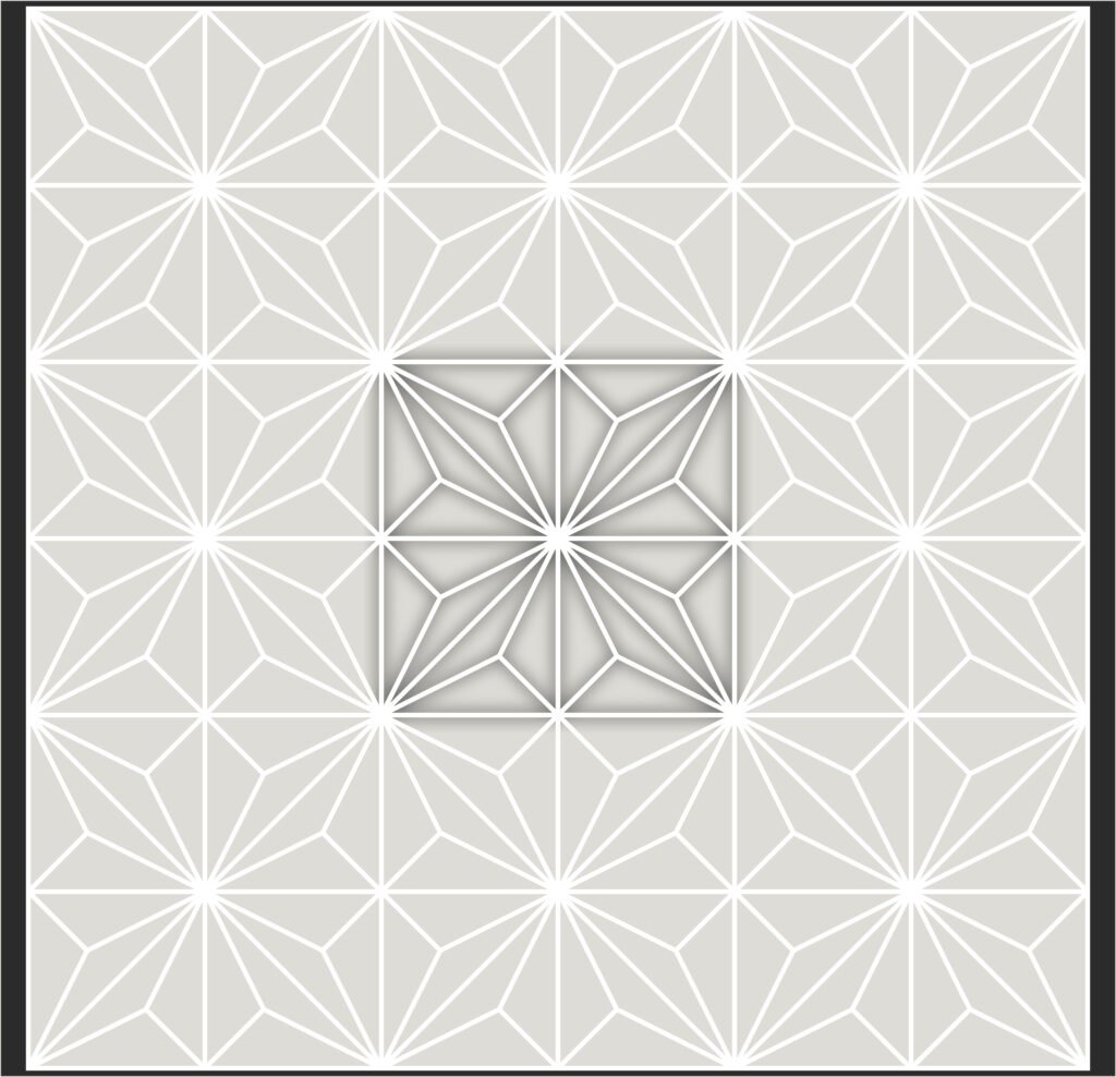 Kaku Asa Kumiko Patterns