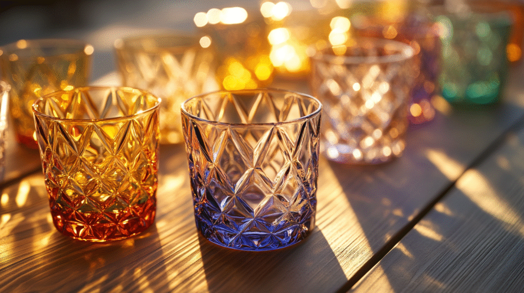 Edo Kiriko Glassware