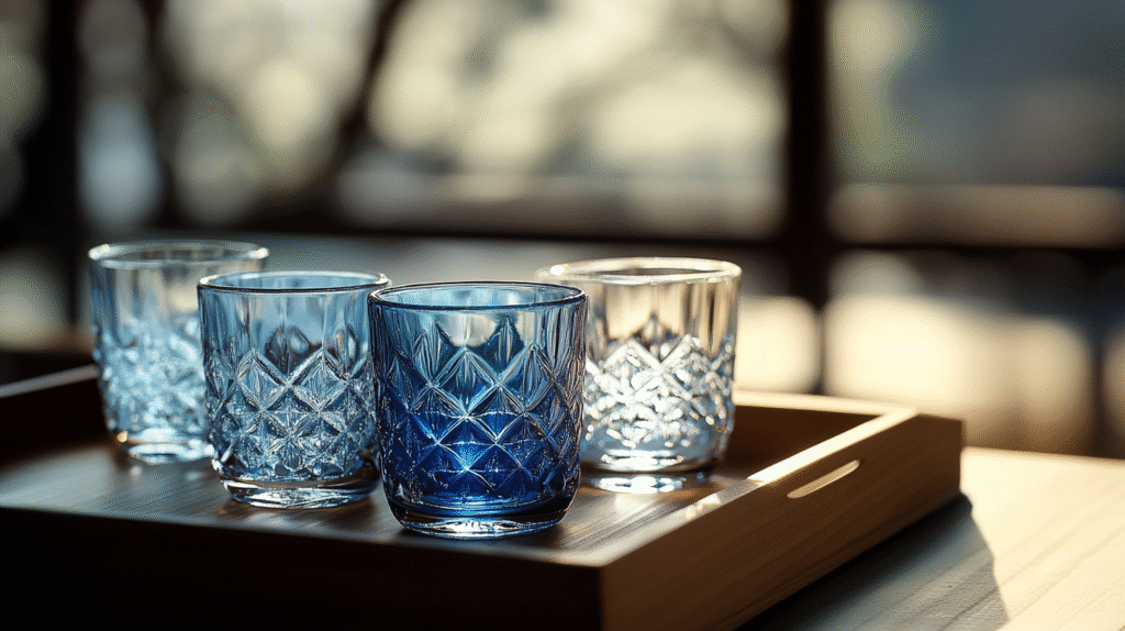 Edo Kiriko Glassware