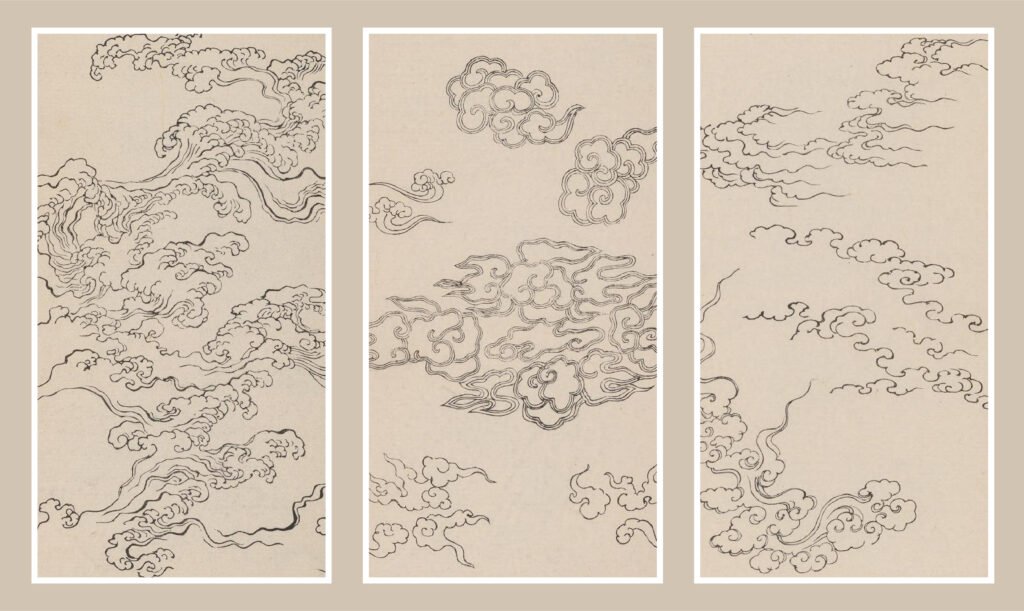 Japanese Traditional Pattern - Cloud Collection