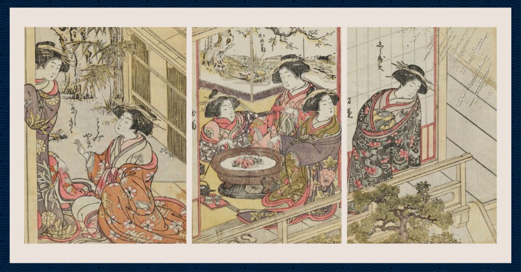 Ukiyo-e of Edo Yoshiwara culture