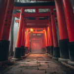 One of kekkai examples - Multilayered Torii (generated by Zenchantique through MJ)